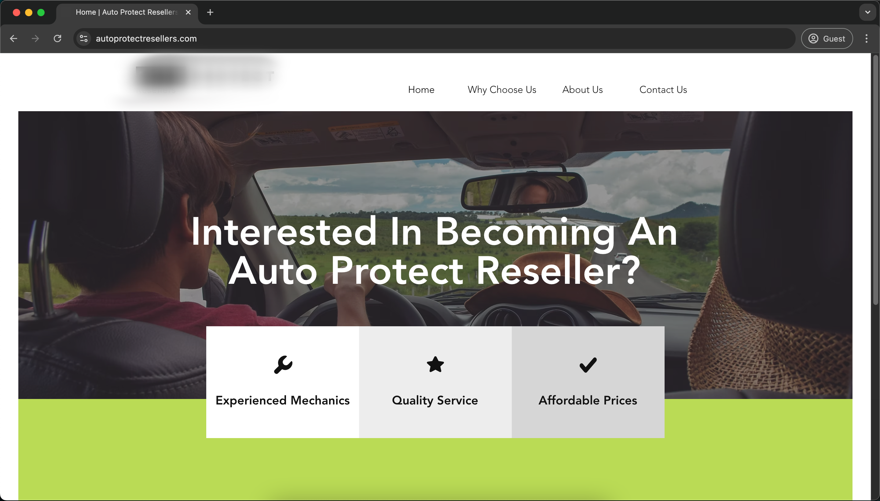 Auto Protect Resellers Home