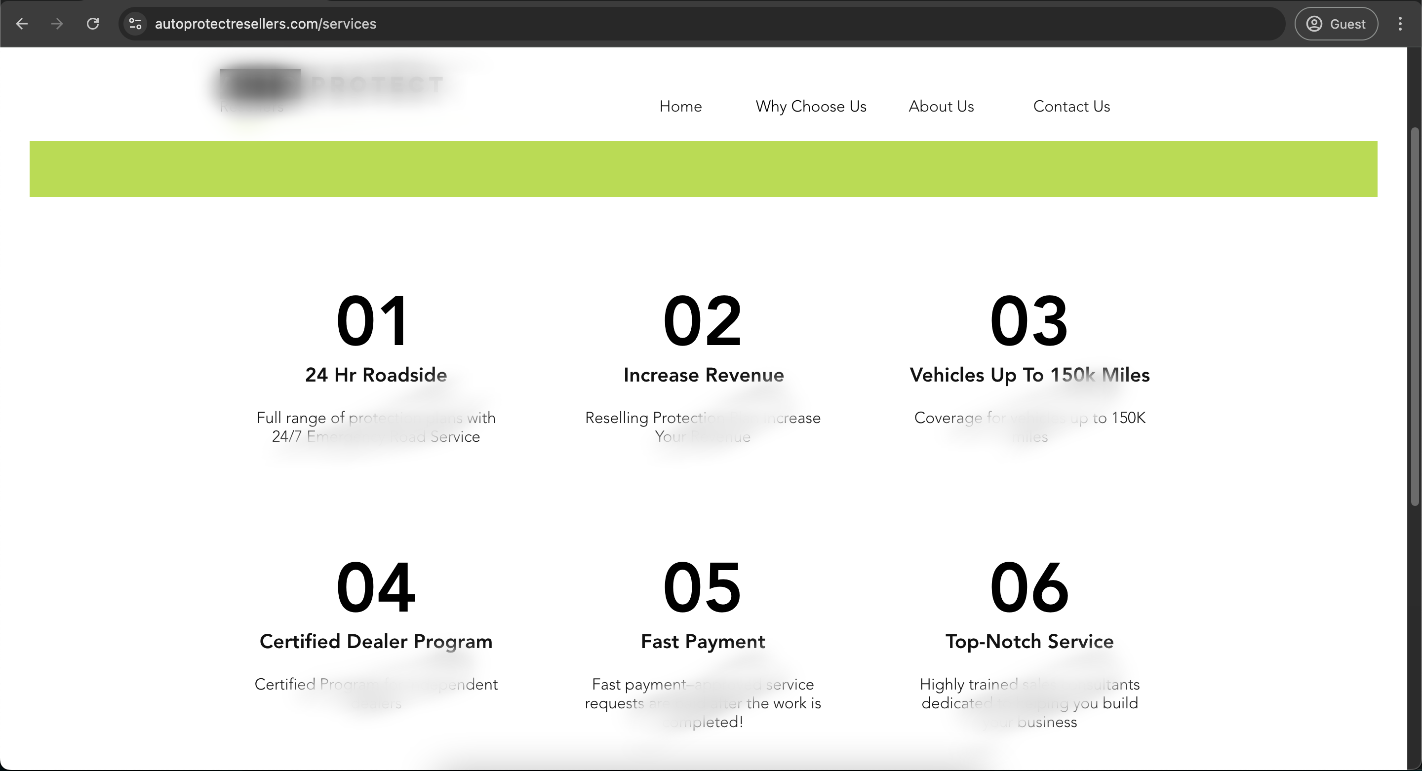 Auto Protect Resellers Services